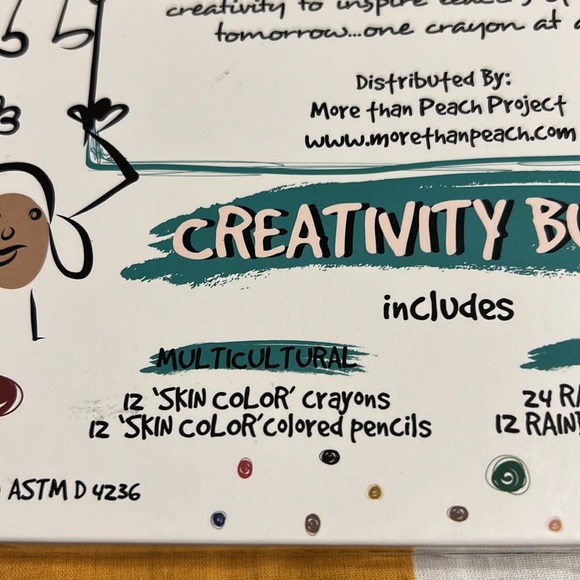 Bellen’s More Than Peach Creativity Bundle w/ Crayons & Colored Pencils - New - Picture 7 of 8